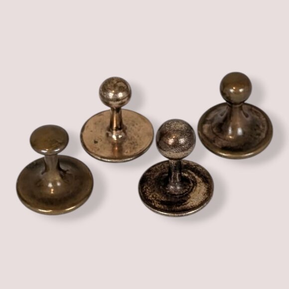 Set of 4 Antique MOP Cufflinks (Mismatch) - Picture 4 of 6